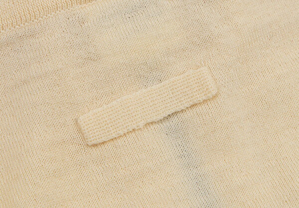Jean Paul GAULTIER HOMME Marine Border Half-Zip Knit Size 48