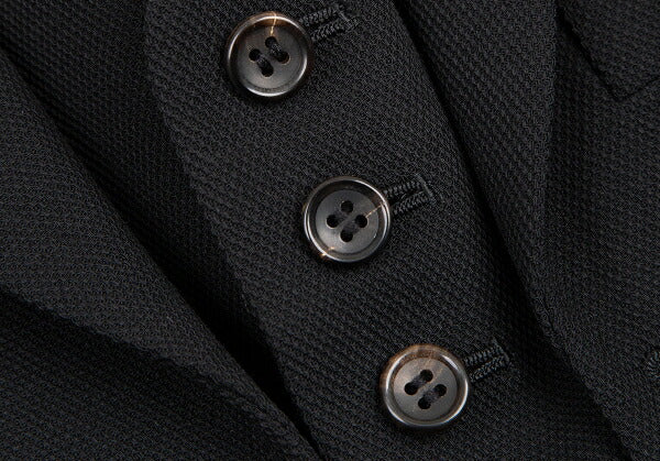 Jean Paul GAULTIER HOMME Many Button Jacket Black Size 46