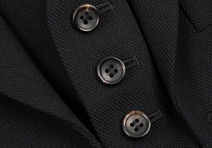 Jean Paul GAULTIER HOMME Many Button Jacket Black Size 46