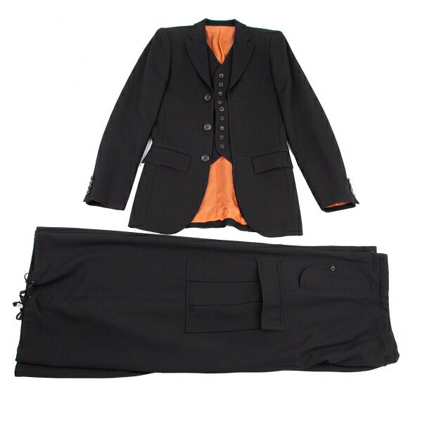 Jean Paul GAULTIER HOMME Many Button Jacket Black Size 46