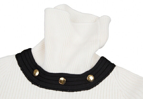 Louis Vuitton 20AW Button Detachable Sweater White Size L
