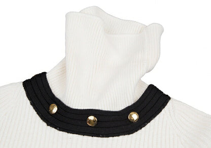 Louis Vuitton 20AW Button Detachable Sweater White Size L