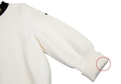 Louis Vuitton 20AW Button Detachable Sweater White Size L