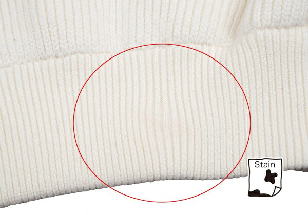 Louis Vuitton 20AW Button Detachable Sweater White Size L