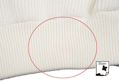 Louis Vuitton 20AW Button Detachable Sweater White Size L