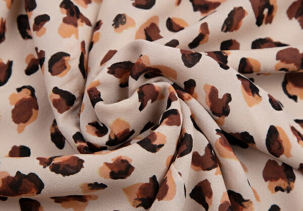 Theory 22SS Leopard Print Silk Asymmetric Skirt Pink Size 2