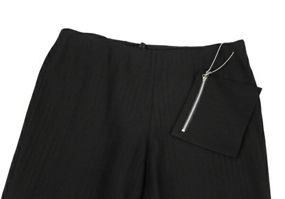 Jean Paul GAULTIER FEMME Broken Stripe Rayon Pants Size 40