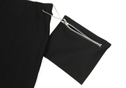 Jean Paul GAULTIER FEMME Broken Stripe Rayon Pants Size 40