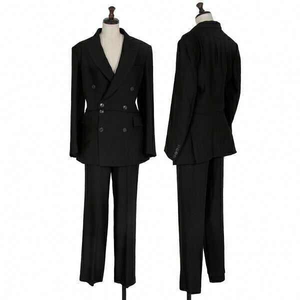 Jean Paul GAULTIER FEMME Broken Stripe Rayon Pants Size 40