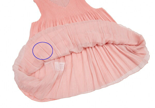 VIVIENNE TAM Pink Pleated Reversible Tank Top Size 38