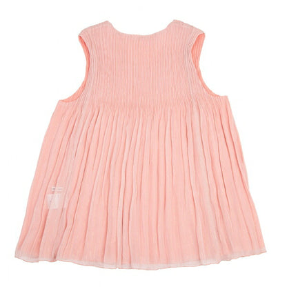 VIVIENNE TAM Pink Pleated Reversible Tank Top Size 38