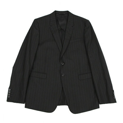 Paul Smith LONDON Striped Wool Tailored Blazer Black Size L