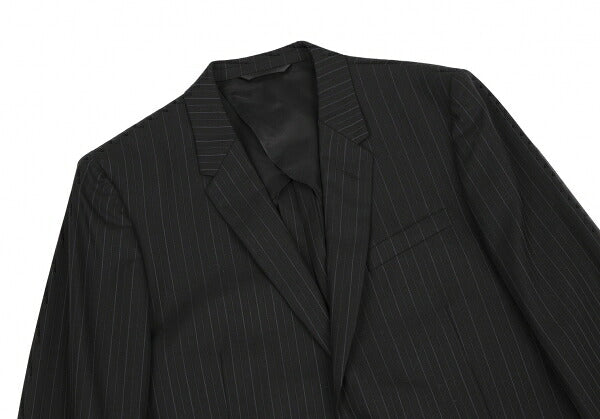 Paul Smith LONDON Striped Wool Tailored Blazer Black Size L