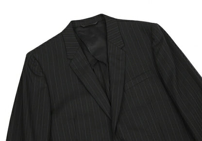 Paul Smith LONDON Striped Wool Tailored Blazer Black Size L