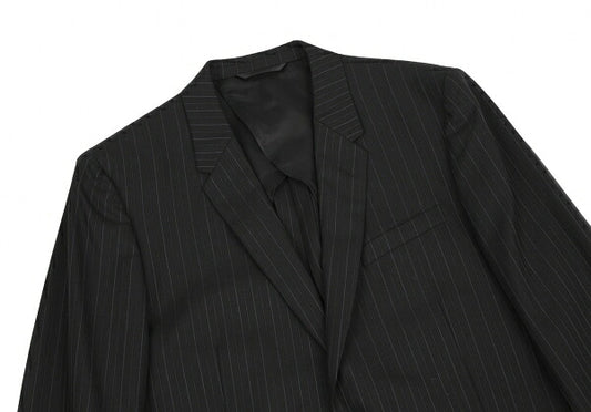 Paul Smith LONDON Striped Wool Tailored Blazer Black Size L