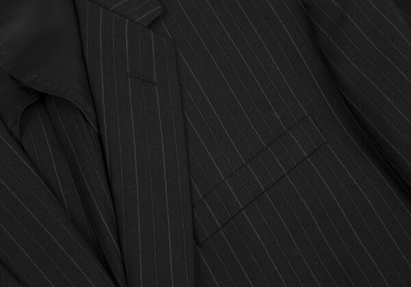 Paul Smith LONDON Striped Wool Tailored Blazer Black Size L