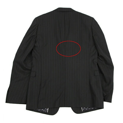 Paul Smith LONDON Striped Wool Tailored Blazer Black Size L