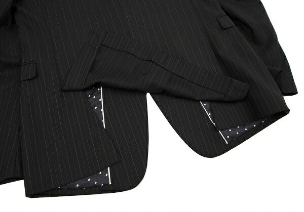 Paul Smith LONDON Striped Wool Tailored Blazer Black Size L