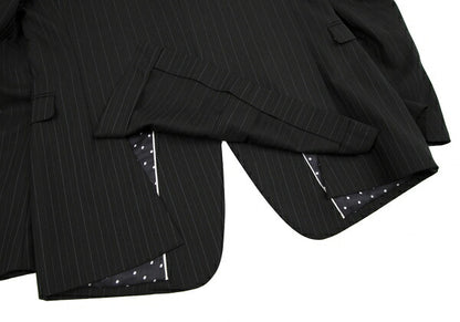 Paul Smith LONDON Striped Wool Tailored Blazer Black Size L