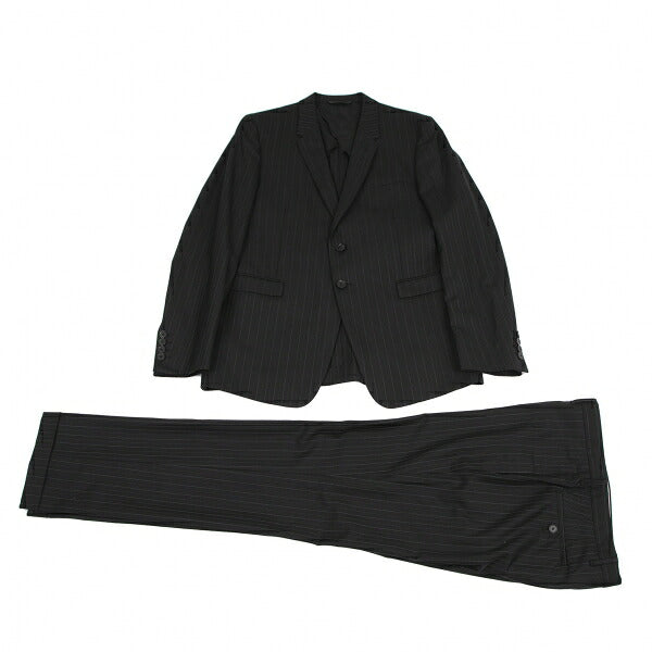 Paul Smith LONDON Striped Wool Tailored Blazer Black Size L