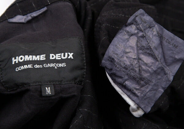 COMME des GARCONS HOMME DEUX Garment Jacket Black Size M