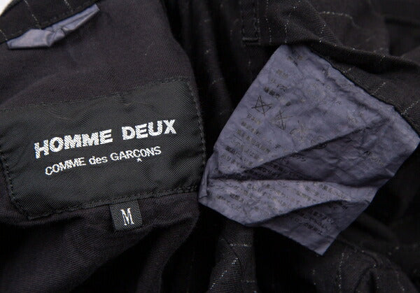 COMME des GARCONS HOMME DEUX Garment Jacket Black Size M