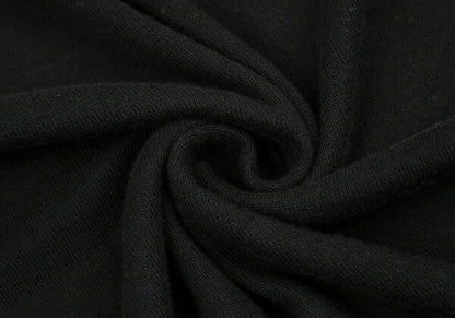 Yohji Yamamoto NOIR Cotton Silk V-Neck Knit Sweater Size 2