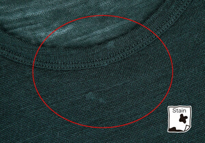 Yohji Yamamoto NOIR Sheer Wool 3/4 Sleeve Knit Green Size 2