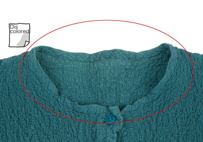 ISSEY MIYAKE me Tie-Dye Cauliflower Cardigan Viridian Size F
