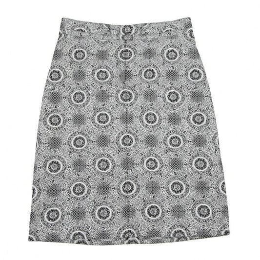 VIVIENNE TAM Poly Jacquard White Black Skirt