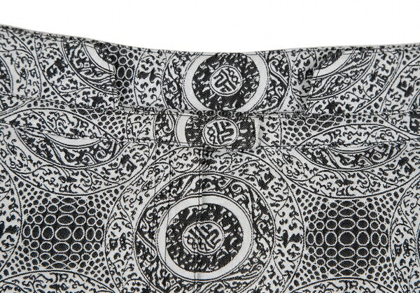 VIVIENNE TAM Poly Jacquard White Black Skirt
