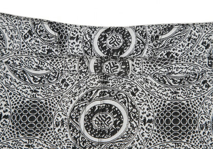 VIVIENNE TAM Poly Jacquard White Black Skirt