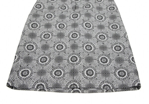 VIVIENNE TAM Poly Jacquard White Black Skirt