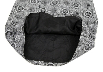 VIVIENNE TAM Poly Jacquard White Black Skirt