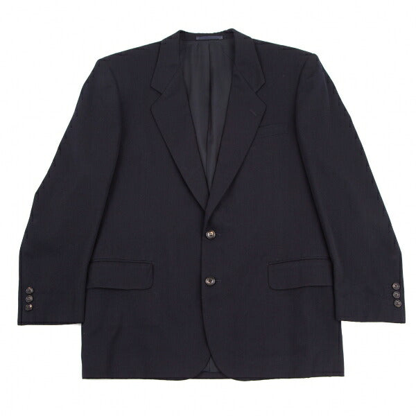COMME des GARCONS HOMME DEUX Wool Blazer Navy Size M