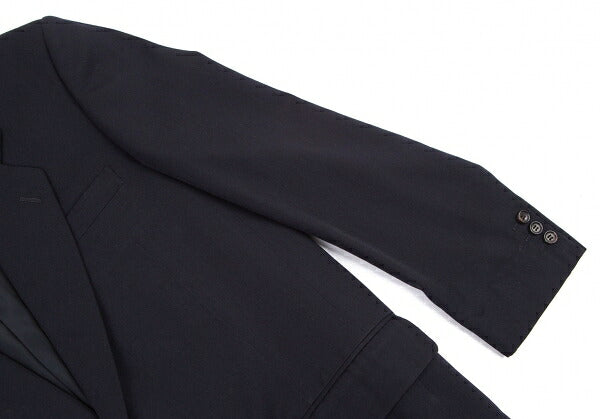 COMME des GARCONS HOMME DEUX Wool Blazer Navy Size M