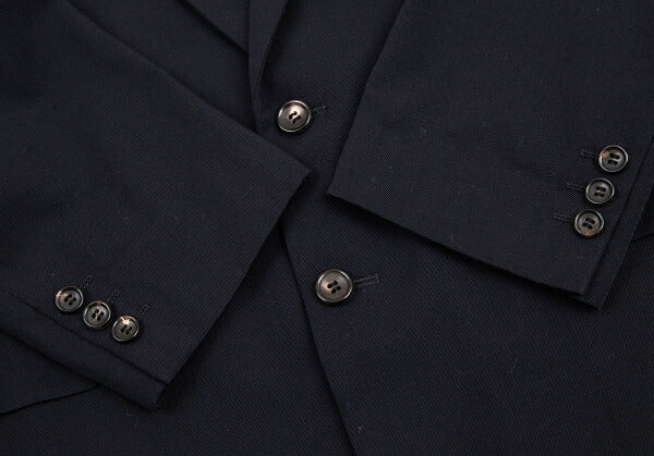COMME des GARCONS HOMME DEUX Wool Blazer Navy Size M