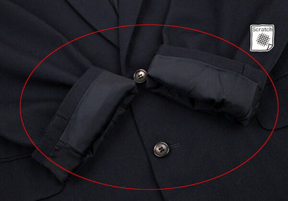 COMME des GARCONS HOMME DEUX Wool Blazer Navy Size M