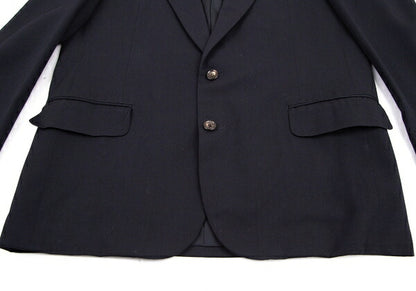 COMME des GARCONS HOMME DEUX Wool Blazer Navy Size M