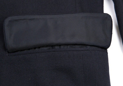 COMME des GARCONS HOMME DEUX Wool Blazer Navy Size M