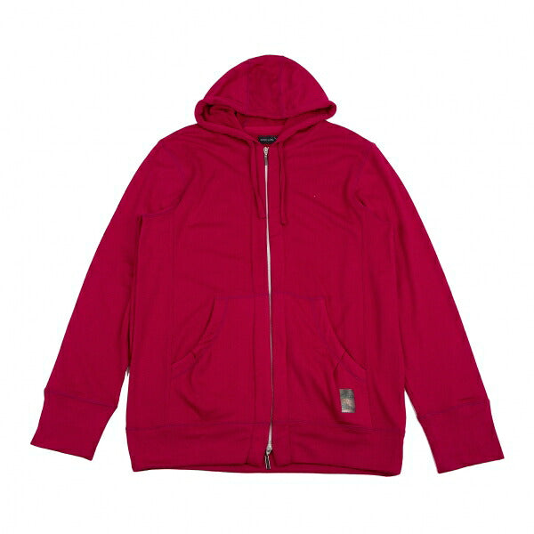 SEKItoWA Cashmere Zip-Up Hoodie Red Size XL
