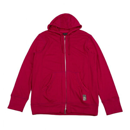 SEKItoWA Cashmere Zip-Up Hoodie Red Size XL