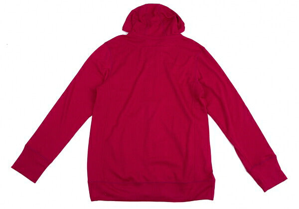 SEKItoWA Cashmere Zip-Up Hoodie Red Size XL