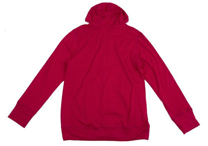 SEKItoWA Cashmere Zip-Up Hoodie Red Size XL