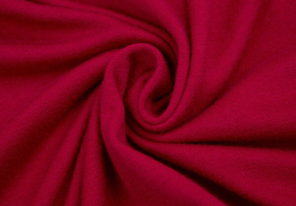 SEKItoWA Cashmere Zip-Up Hoodie Red Size XL