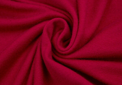 SEKItoWA Cashmere Zip-Up Hoodie Red Size XL