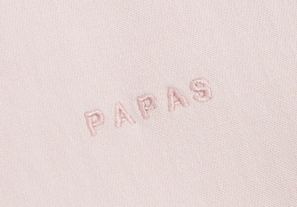 Papas Stretch Cotton Linen Pocket Shirt Pink Size 52LL