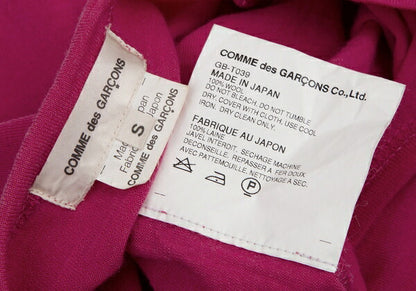 COMME des GARCONS Wool Jersey Knit Sweater Pink Size S