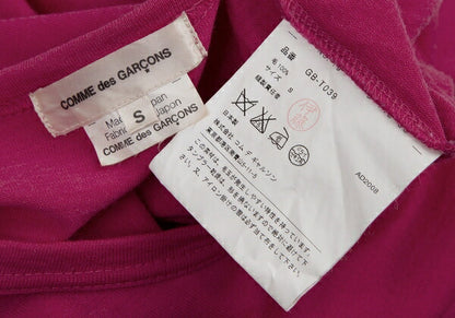 COMME des GARCONS Wool Jersey Knit Sweater Pink Size S