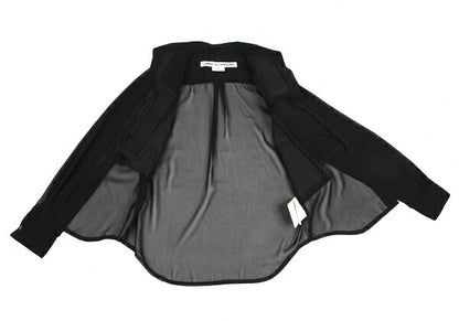 COMME des GARCONS Mixed Patchwork Sheer Blouse Shirt Size XS